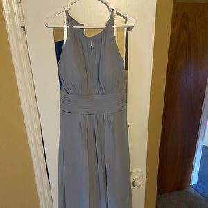 Dusty Blue Azazie Bridesmaid Dress - Size 14 NEVER WORN